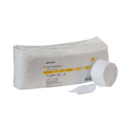 Mckesson White Polyester Cast Padding, 2 Inch x 4 Yard, 80PK 16-CP2
